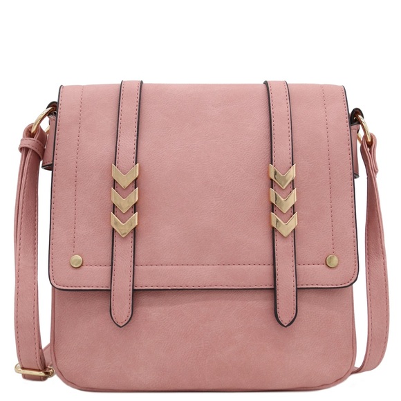 Alyssa Handbags - ALYSSA • Large Flapover Crossbody Bag